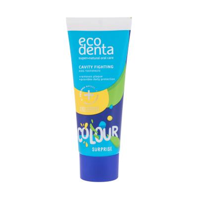 Ecodenta Toothpaste Cavity Fighting Colour Surprise Zobna pasta za otroke 75 ml