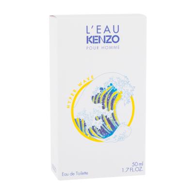 KENZO L´Eau Kenzo Pour Homme Hyper Wave Toaletna voda za moške 50 ml