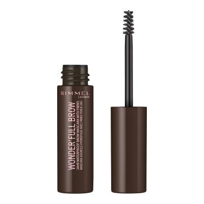 Rimmel London Wonder Full Brow Maskara za obrvi za ženske 4,5 ml Odtenek 003 Dark