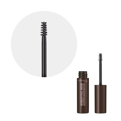 Rimmel London Wonder Full Brow Maskara za obrvi za ženske 4,5 ml Odtenek 003 Dark