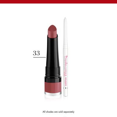 BOURJOIS Paris Rouge Velvet The Lipstick Šminka za ženske 2,4 g Odtenek 33 Rose Water