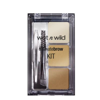 Wet n Wild Ultimate Brow™ Paletka za obrvi za ženske 2,5 g Odtenek Soft Brown