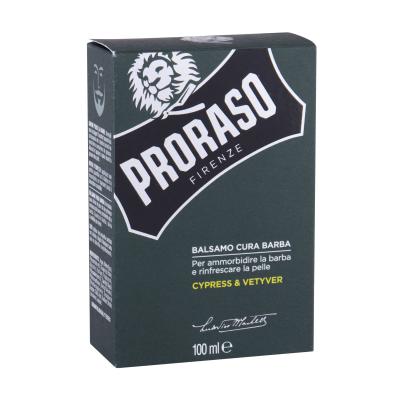 PRORASO Cypress &amp; Vetyver Beard Balm Balzam za brado za moške 100 ml poškodovana škatla