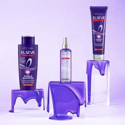 L&#039;Oréal Paris Elseve Color-Vive Purple Mask Maska za lase za ženske 150 ml