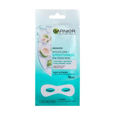 Garnier Skin Naturals Moisture+ Smoothness Maska za področje okoli oči za ženske 1 kos