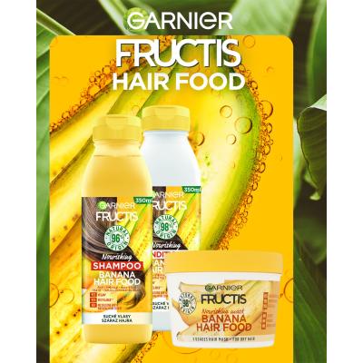 Garnier Fructis Hair Food Banana Darilni set šampon Fructis Nourishing Banana Hair Food 350 ml + maska za lase Fructis Nourishing Banana Hair Food 390 ml