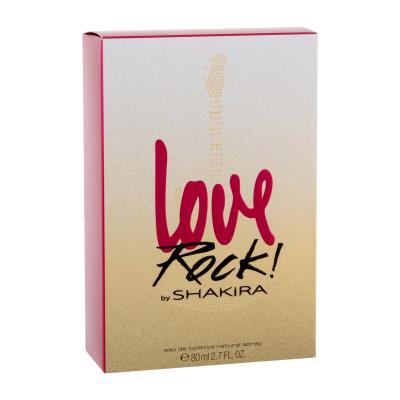 Shakira Love Rock! Toaletna voda za ženske 80 ml