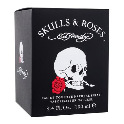 Christian Audigier Ed Hardy Skulls &amp; Roses Toaletna voda za moške 100 ml