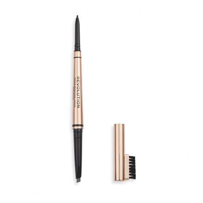 Makeup Revolution London Balayage Brow Svinčnik za obrvi za ženske 0,38 g Odtenek Dark Brown