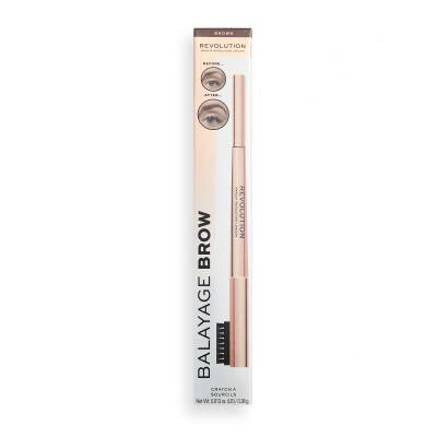 Makeup Revolution London Balayage Brow Svinčnik za obrvi za ženske 0,38 g Odtenek Brown