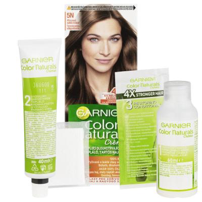 Garnier Color Naturals Créme Barva za lase za ženske 40 ml Odtenek 5N Nude Light Brown