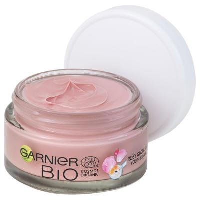 Garnier Bio Rosy Glow 3in1 Dnevna krema za obraz za ženske 50 ml