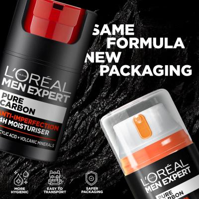 L&#039;Oréal Paris Men Expert Pure Carbon Anti-Imperfection Daily Care Dnevna krema za obraz za moške 50 ml