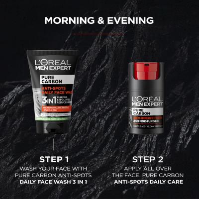 L&#039;Oréal Paris Men Expert Pure Carbon Anti-Imperfection Daily Care Dnevna krema za obraz za moške 50 ml