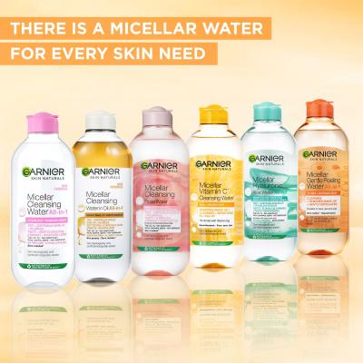 Garnier Skin Naturals Two-Phase Micellar Water All In One Micelarna vodica za ženske 400 ml