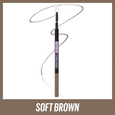 Maybelline Express Brow Ultra Slim Svinčnik za obrvi za ženske 9 g Odtenek Soft Brown