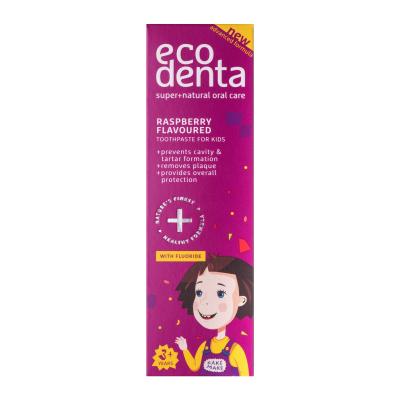 Ecodenta Super+Natural Oral Care Raspberry Zobna pasta za otroke 75 ml