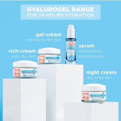 Mixa Hyalurogel The Serum Serum za obraz za ženske 30 ml
