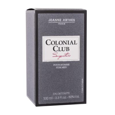 Jeanne Arthes Colonial Club Signature Toaletna voda za moške 100 ml