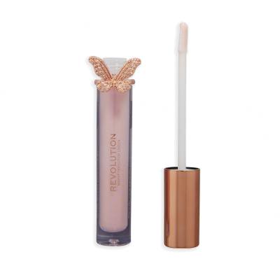 Makeup Revolution London Butterfly Glos za ustnice za ženske 5,5 ml Odtenek Fly