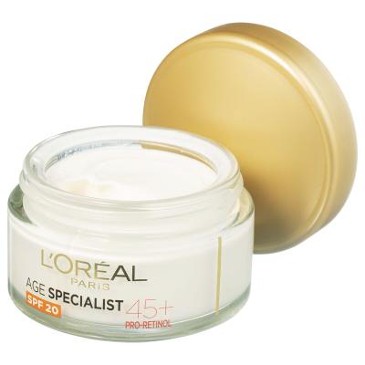 L&#039;Oréal Paris Age Specialist 45+ SPF20 Dnevna krema za obraz za ženske 50 ml
