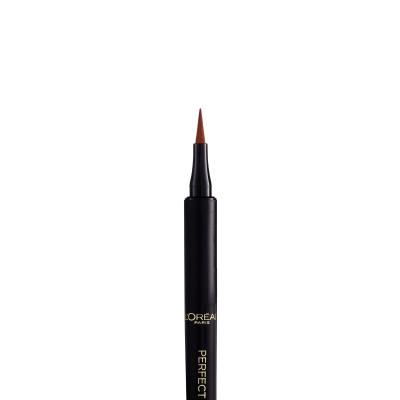 L&#039;Oréal Paris Super Liner Perfect Slim Waterproof Črtalo za oči za ženske 0,28 g Odtenek 03 Brown