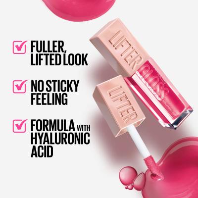 Maybelline Lifter Gloss Glos za ustnice za ženske 5,4 ml Odtenek 004 Silk