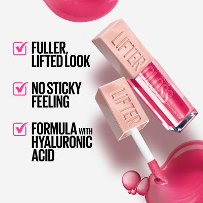 Maybelline Lifter Gloss Glos za ustnice za ženske 5,4 ml Odtenek 002 Ice