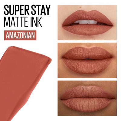 Maybelline Superstay Matte Ink Liquid Šminka za ženske 5 ml Odtenek 70 Amazonian