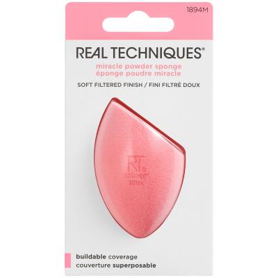 Real Techniques Miracle Powder Sponge Aplikator za ličenje za ženske 1 kos