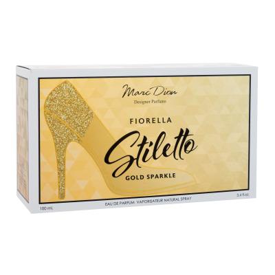 Marc Dion Fiorella Stiletto Gold Sparkle Parfumska voda za ženske 100 ml poškodovana škatla