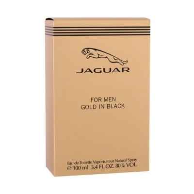 Jaguar For Men Gold in Black Toaletna voda za moške 100 ml poškodovana škatla