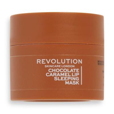 Revolution Skincare Lip Sleeping Mask Chocolate Caramel Balzam za ustnice za ženske 10 g