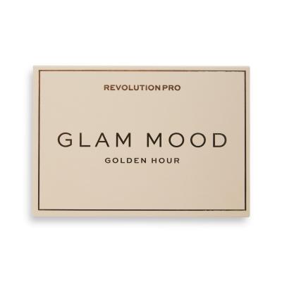 Revolution Pro Glam Mood Senčilo za oči za ženske 12 g Odtenek Golden Hour