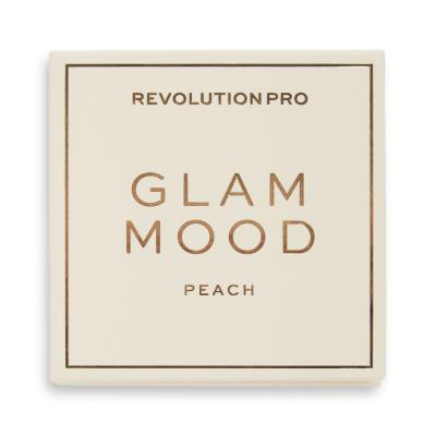 Revolution Pro Glam Mood Puder v prahu za ženske 7,5 g Odtenek Peach