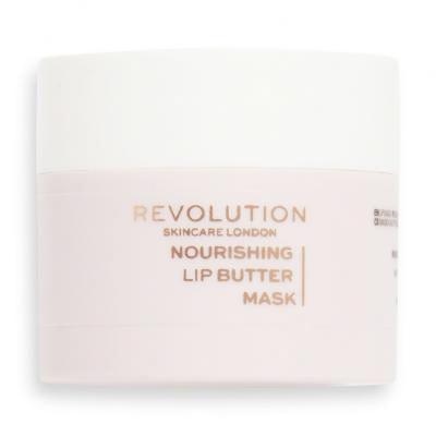 Revolution Skincare Nourishing Lip Butter Mask Cocoa Vanilla Balzam za ustnice za ženske 10 g