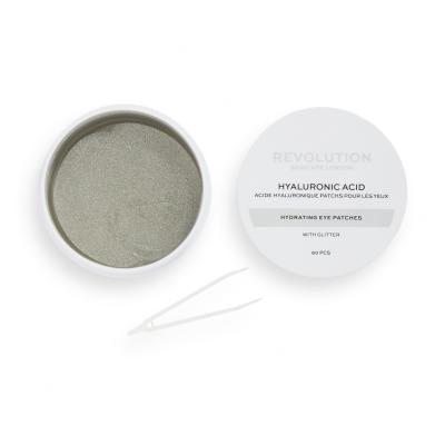 Revolution Skincare Hyaluronic Acid Hydrating Eye Patches Maska za področje okoli oči za ženske 60 kos