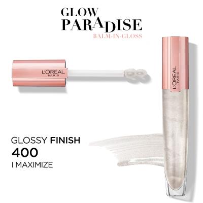 L&#039;Oréal Paris Glow Paradise Balm In Gloss Glos za ustnice za ženske 7 ml Odtenek 400 I Maximize