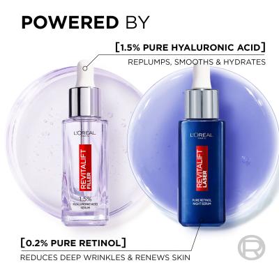 L&#039;Oréal Paris Revitalift Laser Pure Retinol Night Serum Serum za obraz za ženske 50 ml