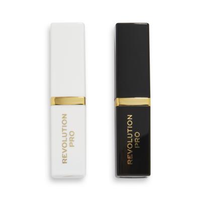 Revolution Pro Lip Balm Duo Darilni set balzam za ustnice Clear Lip Balm 2,7 g + balzam za ustnice Tinted Lip Balm 2,7 g