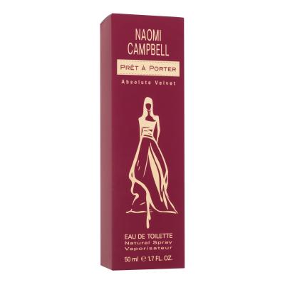 Naomi Campbell Prêt à Porter Absolute Velvet Toaletna voda za ženske 50 ml