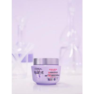 L&#039;Oréal Paris Elseve Hyaluron Plump Moisture Hair Mask Maska za lase za ženske 300 ml