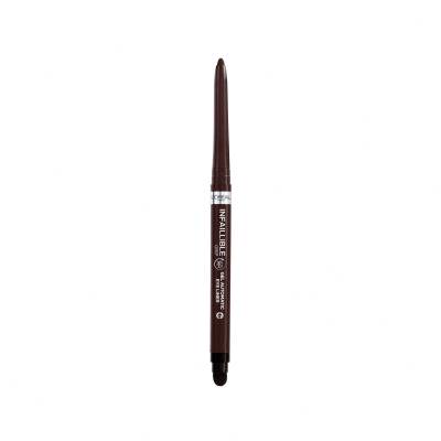 L&#039;Oréal Paris Infaillible Grip 36H Gel Automatic Eye Liner Svinčnik za oči za ženske 1,2 g Odtenek 004 Brown Denim