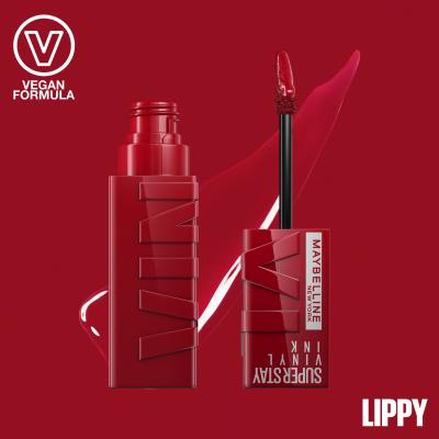 Maybelline Superstay Vinyl Ink Liquid Šminka za ženske 4,2 ml Odtenek 10 Lippy