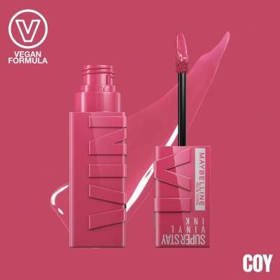 Maybelline Superstay Vinyl Ink Liquid Šminka za ženske 4,2 ml Odtenek 20 Coy