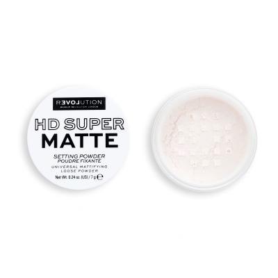 Revolution Relove HD Super Matte Setting Powder Puder v prahu za ženske 7 g