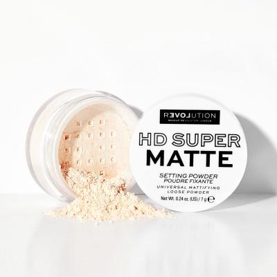 Revolution Relove HD Super Matte Setting Powder Puder v prahu za ženske 7 g