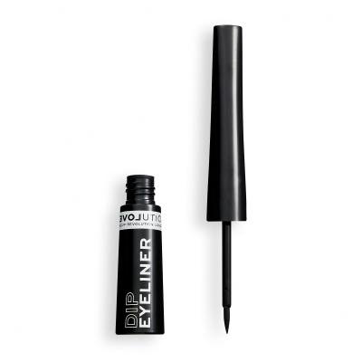 Revolution Relove Dip Eyeliner Črtalo za oči za ženske 5 ml Odtenek Black