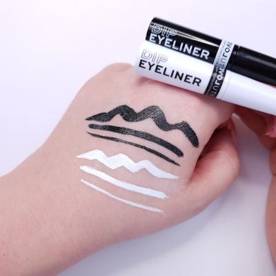 Revolution Relove Dip Eyeliner Črtalo za oči za ženske 5 ml Odtenek Black