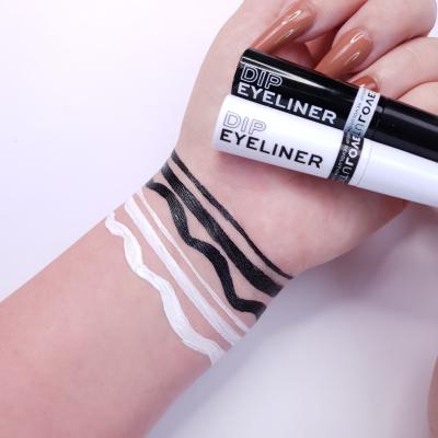 Revolution Relove Dip Eyeliner Črtalo za oči za ženske 5 ml Odtenek Black